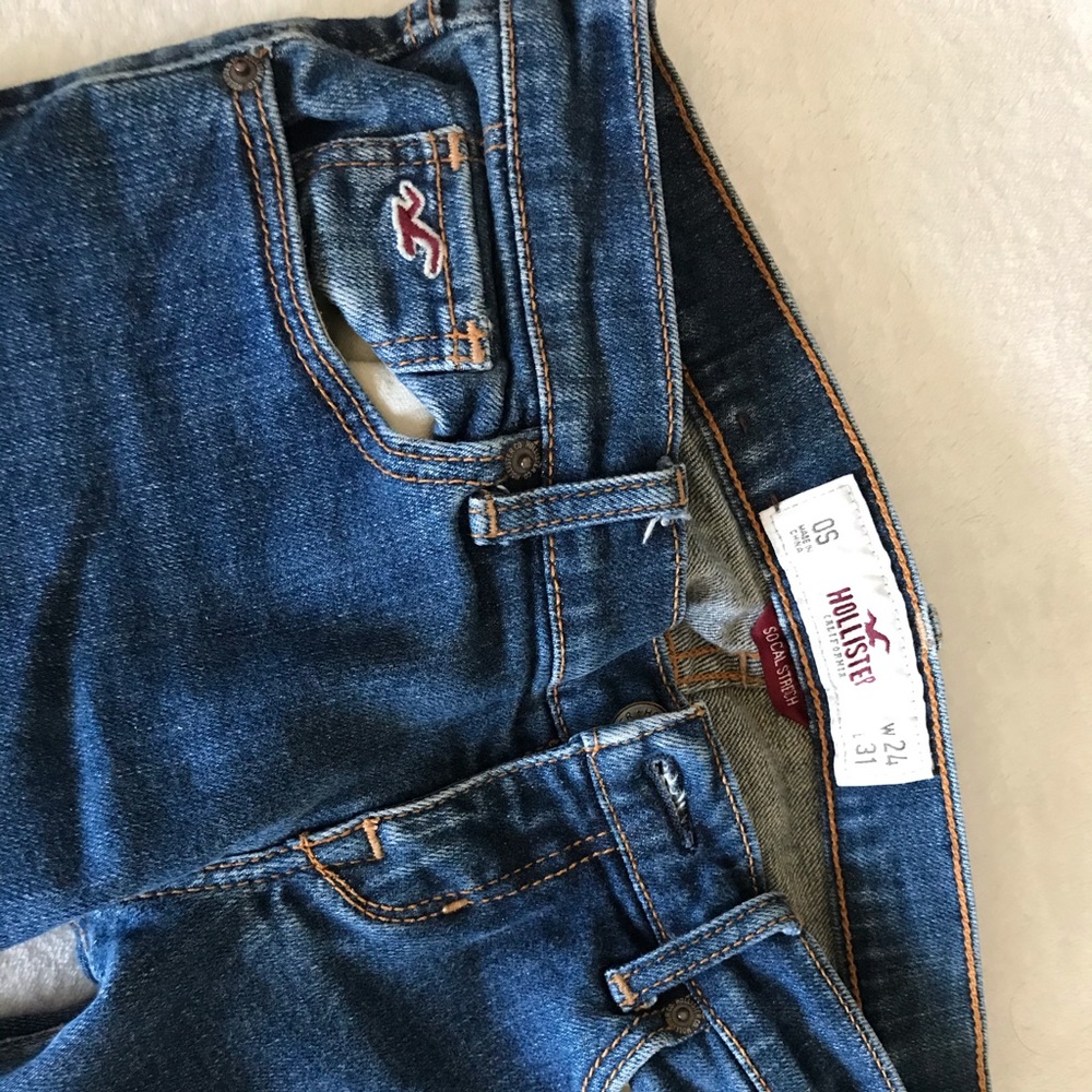 Low rise skinny hollister jeans